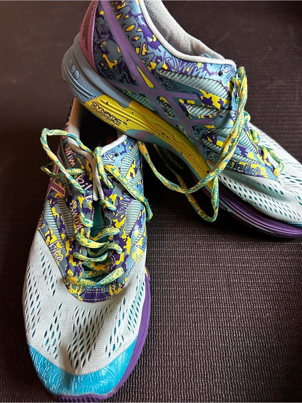 ASICS Gel Noosa Tri 10 Women’s 8.5 Multicolor Triathlon Running Shoes